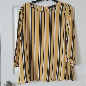 Forever 21+ striped blouse